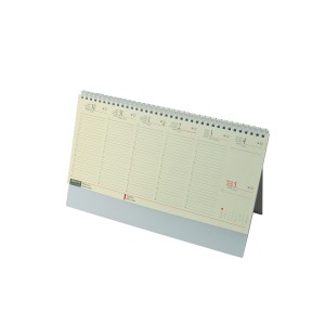 �ll� asztali napt�r - chamois pap�r