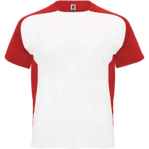 Roly Bugatti r�vid ujj� uniszex sportp�l�, white, red