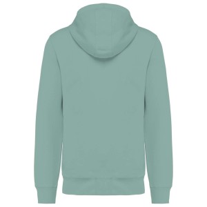 Kariban uniszex �ko cipz�ros pul�ver, Sage