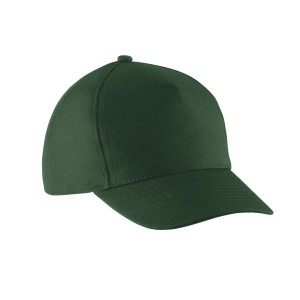 Kup 5 paneles gyerek baseballsapka, Forest Green