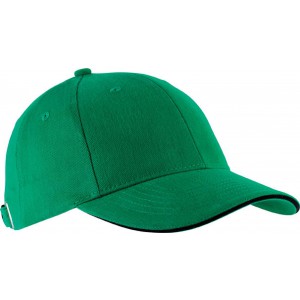 Kup Orlando 6 paneles sapka, Kelly Green/Black